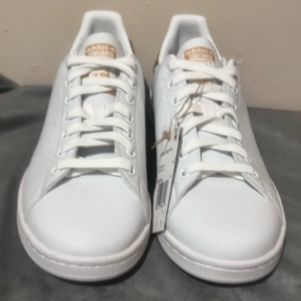 Adidas Stan Smith (End Plastic Waste) Sneakers, White and Gold